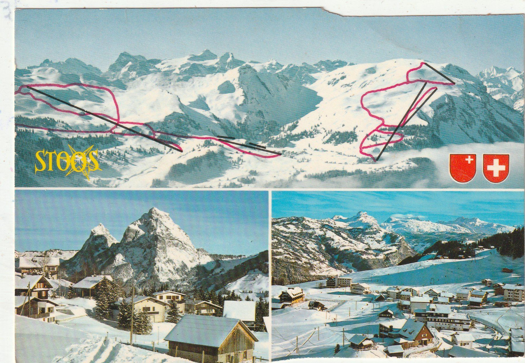 Cartoline postali: 10 Karten Schweiz – Usato da Lumbrein venduto da made02 8
