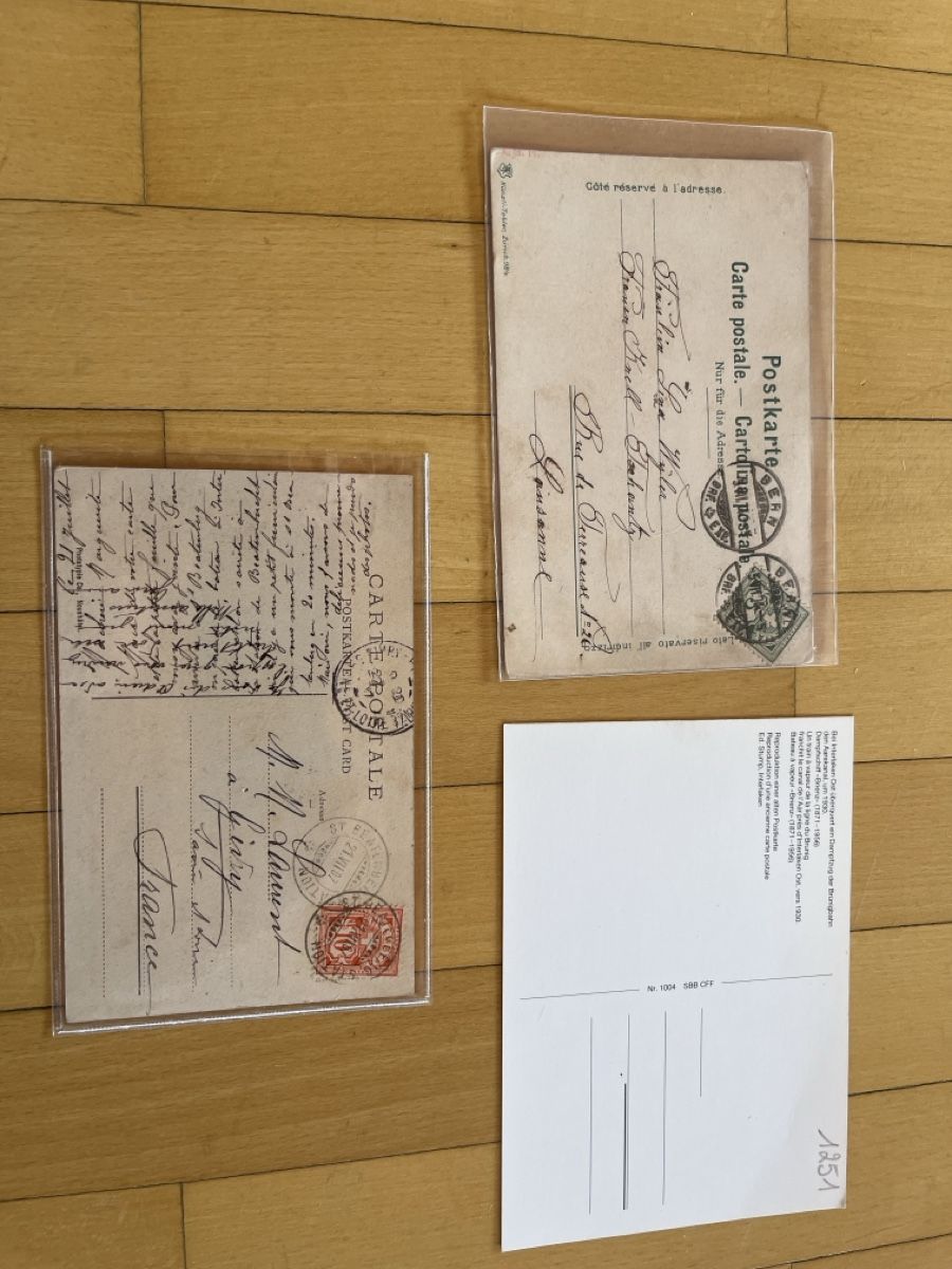 Cartoline postali: Schiffe Thuner-Brienzersee – Usato da scharnachtal venduto da Riso500 1