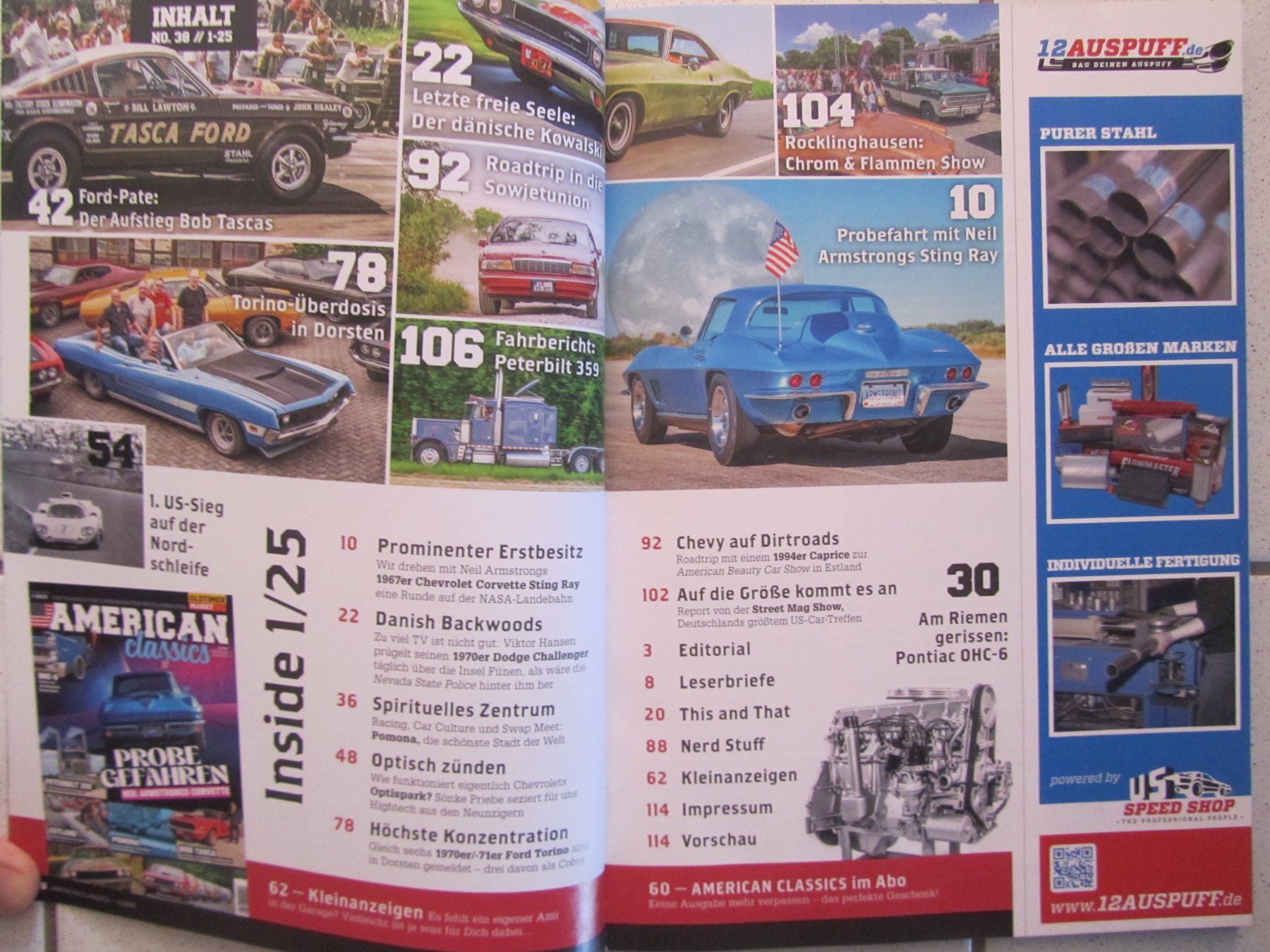 Riviste & Magazine: American Classics, Heft Nr. 1 / 2025 – Usato da Weiningen ZH venduto da dietsch57 1
