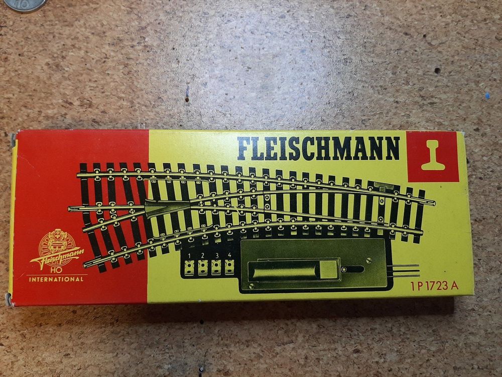 Fleischmann H0 - 1624, 1604/2, 1601/8 - Voie ferrée pour trains