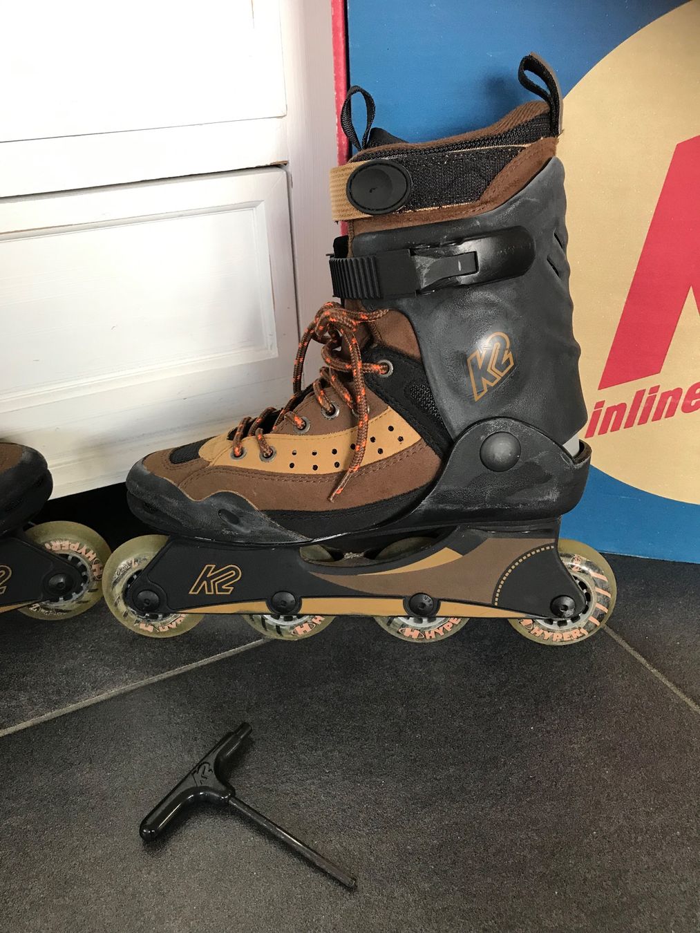 K2 Pattini in linea & Pattini a rotelle: K2 Inline Skates, Grösse 39.5, Top Zustand – Usato da Düdingen venduto da Manuela14 3