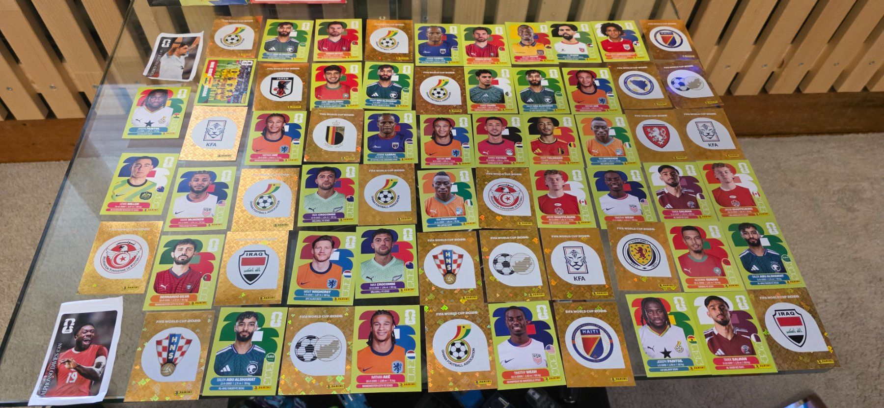 Autocollants: Panini-Aufkleber. Insgesamt 63 + 2 coca cola – Neuf (Voir description) à Hittnau par Annubis