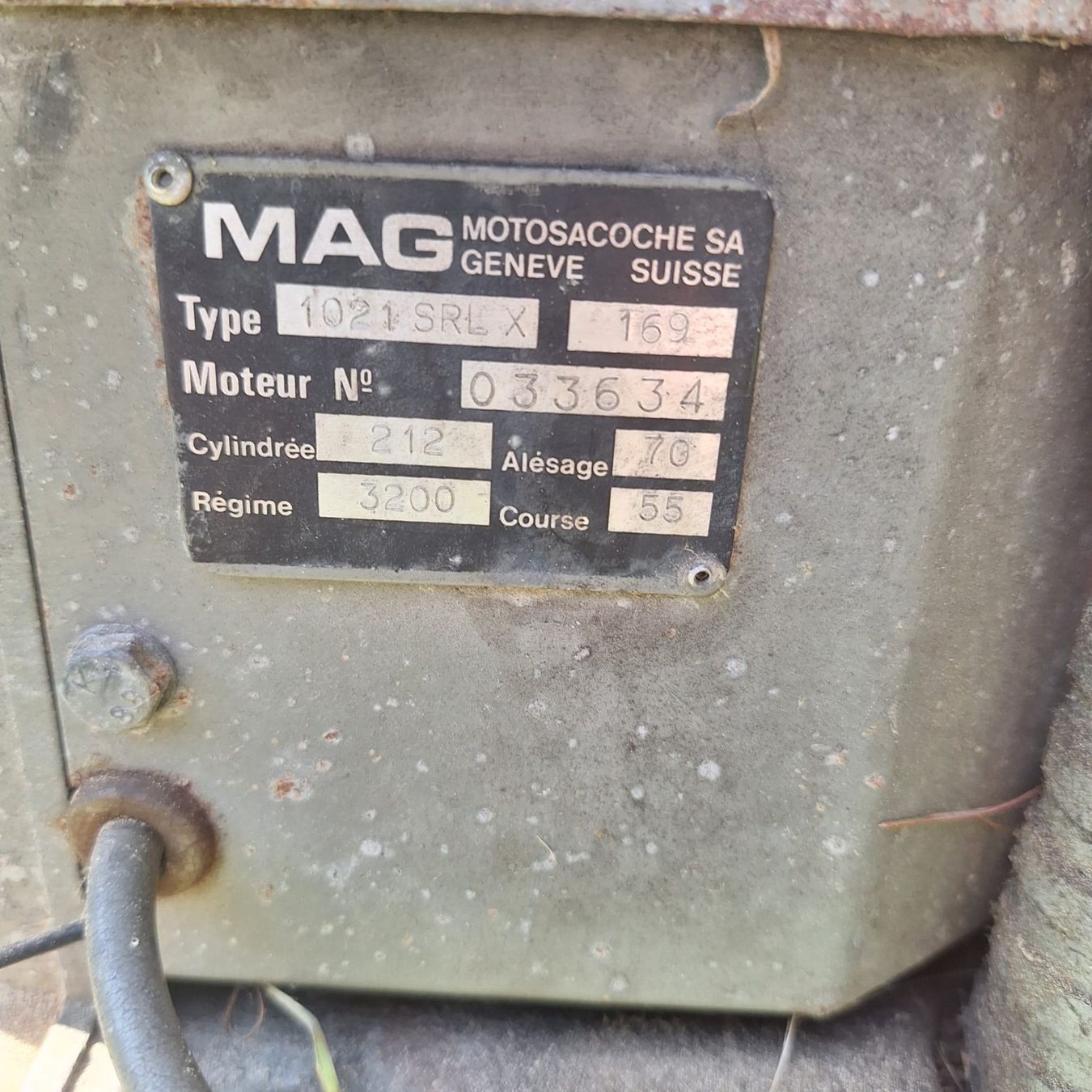 Aebi Alle Maschinen: Motormäher AEBI – Defekt aus Achseten von secondHand02 3