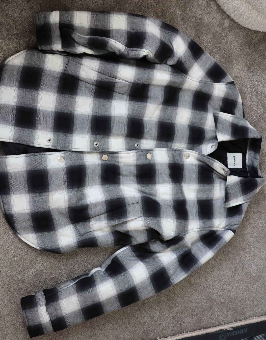Jacken: Herren Quilted checked von Sandro Jacket M – Gebraucht aus Balzers von MinimenschMia 4