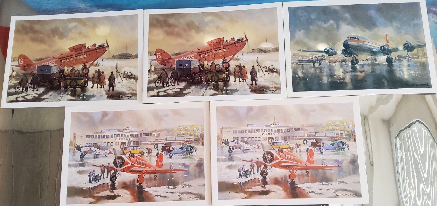 Cartes: Aviatik 10 Weihnachtskarten englisch – Neuf (Voir description) à Grüningen par VENOM59
