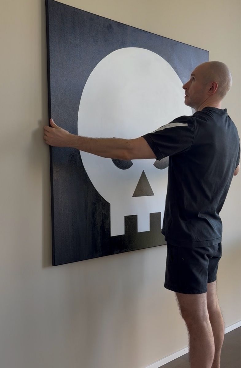Dipinti: Icon 02: Skull (Grossformat 120x120cm) – Nuovo (secondo la descrizione) da Adliswil venduto da GermanK 1