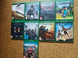 Xbox One Spiele diverse Titel guter Zustand