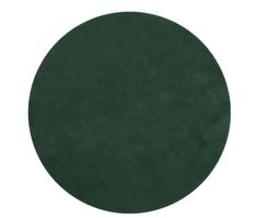 Kurzflorteppich Soft Zone grün Ø 120 cm