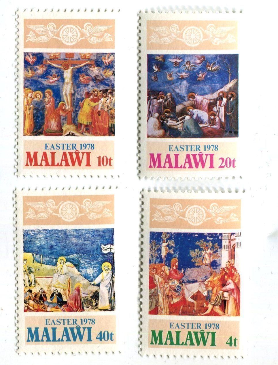Tous les timbres: Briefmarken "Ostern". Malawi. – Neuf avec emballage d'origine à Basel par Butsch5