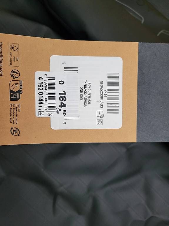 North Face Borse: North Face Tasche Neu 62L – Nuovo (secondo la descrizione) da Schüpfheim venduto da Stern6170 1