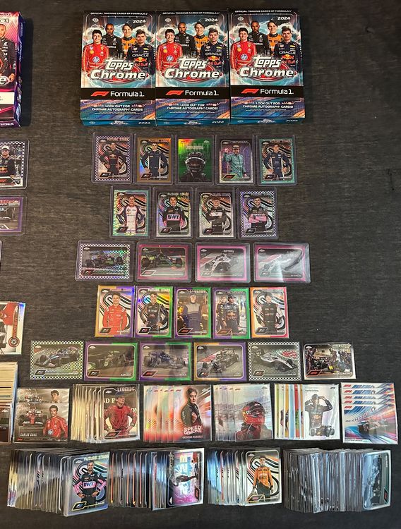 Topps Carte collezionabili: FORMULA 1 TOPPS CHROME 24/25 & 23/24 – Nuovo (secondo la descrizione) da Binz venduto da Cediboy 1