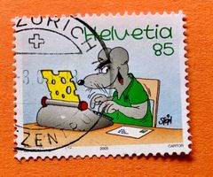 Nr.1158 Maus am Schreibmaschine Sondermarken GESTEMPELT 2005