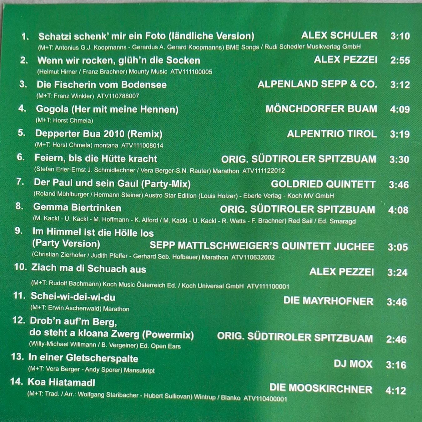 CD: Volksmusik Mega Party Hits – Usato da Reinach BL venduto da Chela04 8