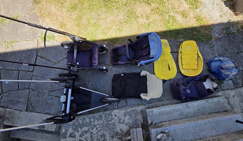 Bugaboo Poussette: Kinderwagen Bugaboo Runner und Buffalo – D'occasion à Nidau par Jaula19 2