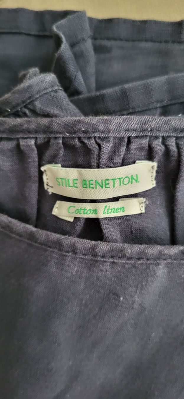 Benetton Camicette: Benetton Cotton Linen shirt M – Usato da Buchs AG venduto da sxf96 2
