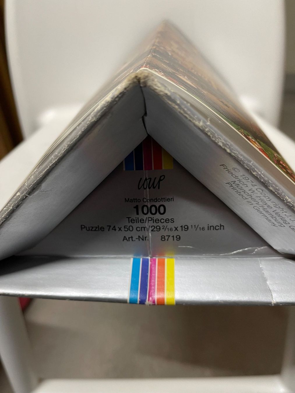 Heye Puzzle: Loup - Matto Condottieri - 1000 Teile – Usato da Oberrieden venduto da Boccia1981 3