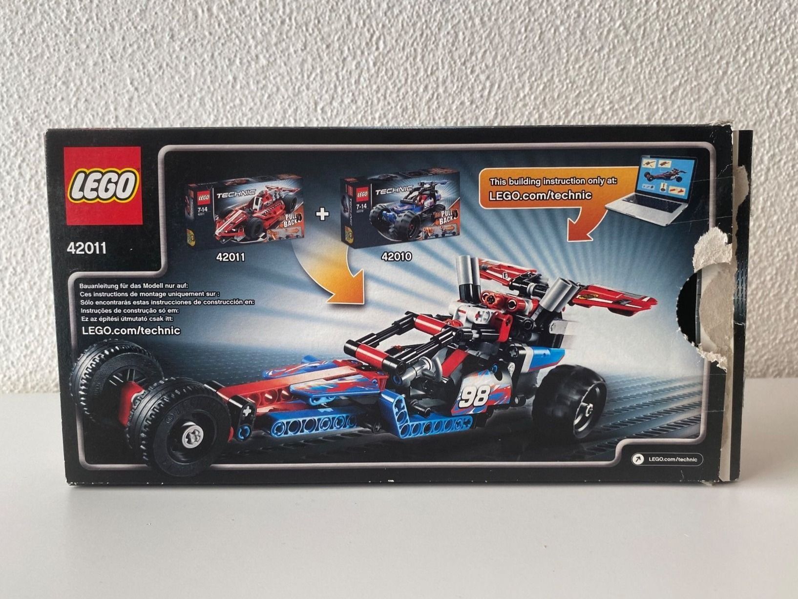 Lego Kit di costruzioni: Lego TECHNIC Rennwagen 42011 – Usato da Mellingen venduto da Lapequenita 3