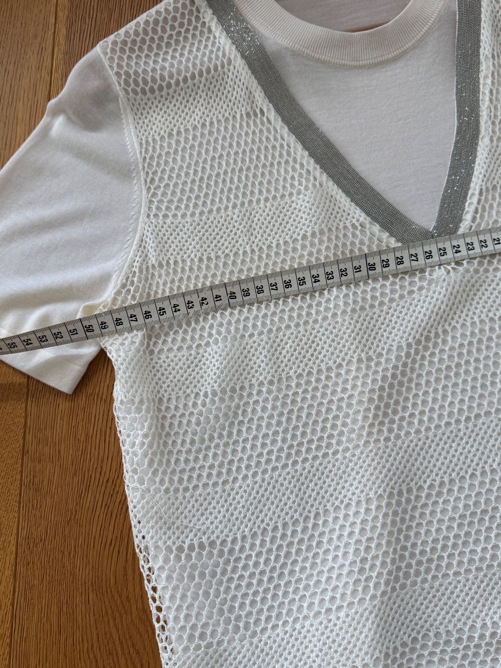 Tops: Wunderschönes Shirt , mit Monilis, Gr. 38 – Neuf (Voir description) à Reigoldswil par benja01 4