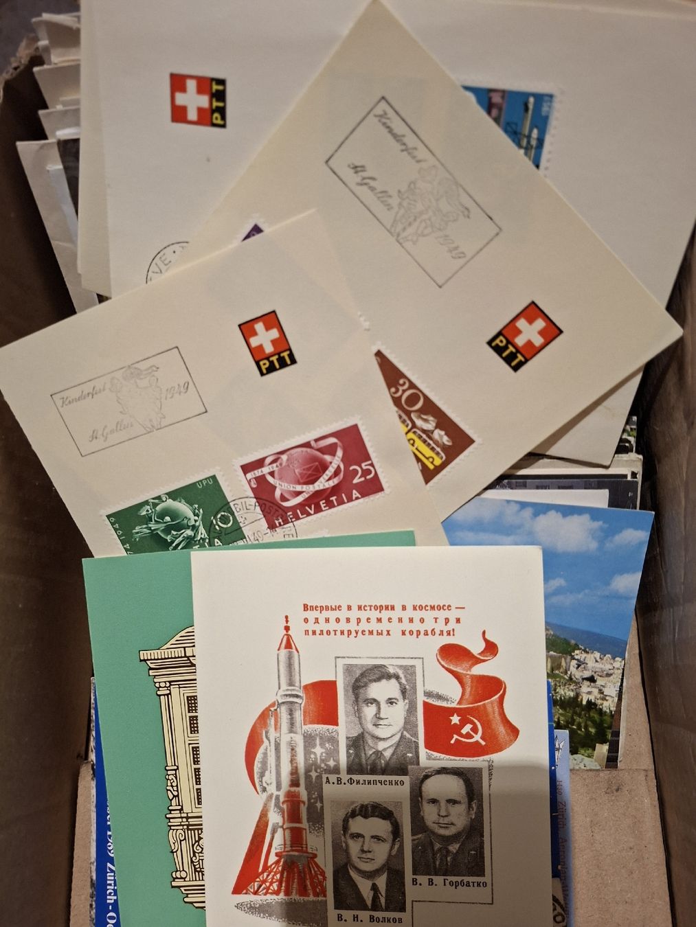 Tous les timbres: Kleine Fundgrube div. Briefe / FDC / Eca 2.5kg – D'occasion à Balgach par SIMEON27 9