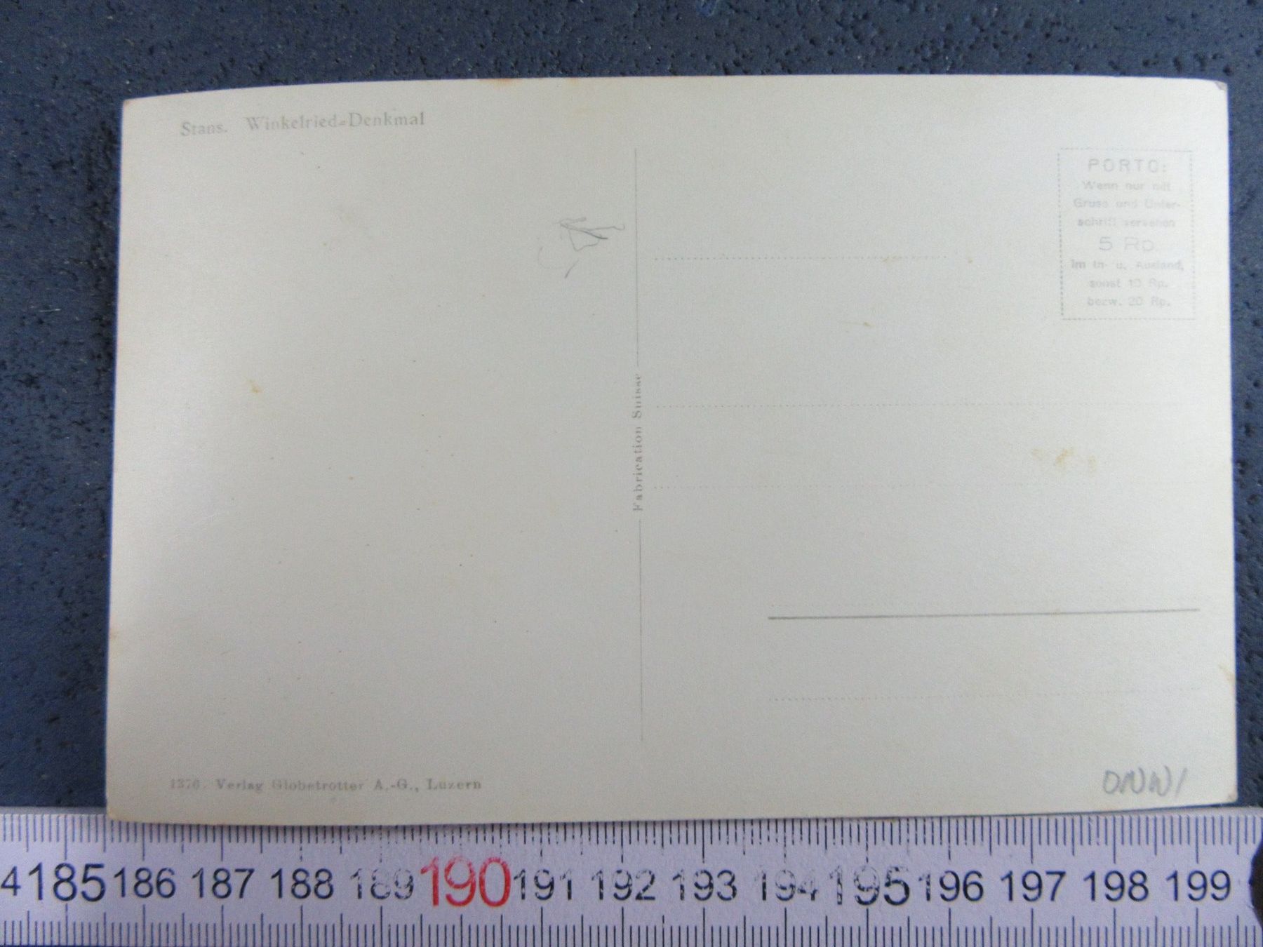 Cartes postales: STANS ONW AK WINKELRIED-DENKMAL – D'occasion à Ettingen par Hausi4711 1