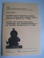 VRS, Inventar Dampfloks + Triebwagen + Schneeschleudern 1994