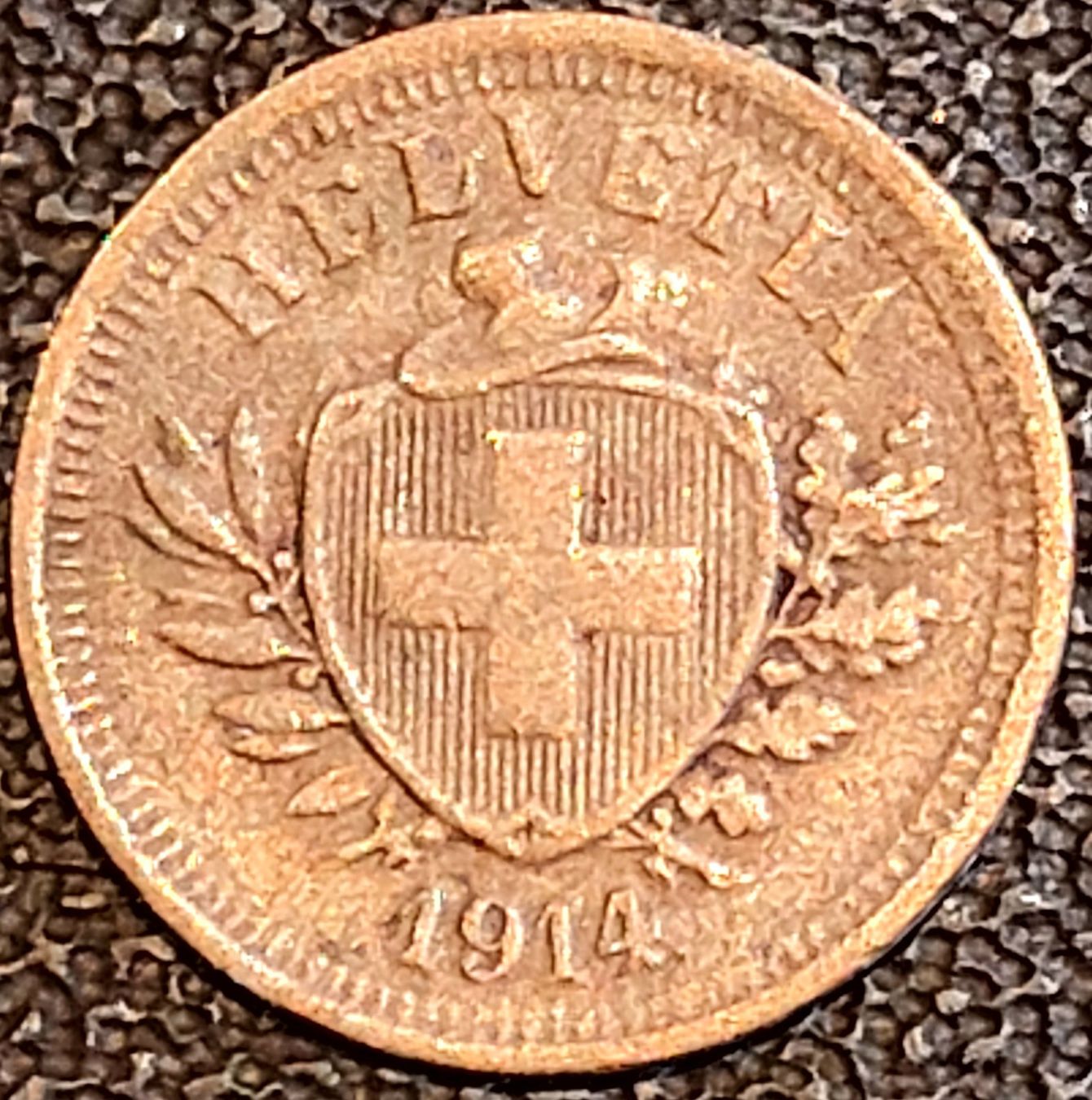 Tutti le monete: 1 Rappen 1914 – Usato da Arch venduto da moneyswiss
