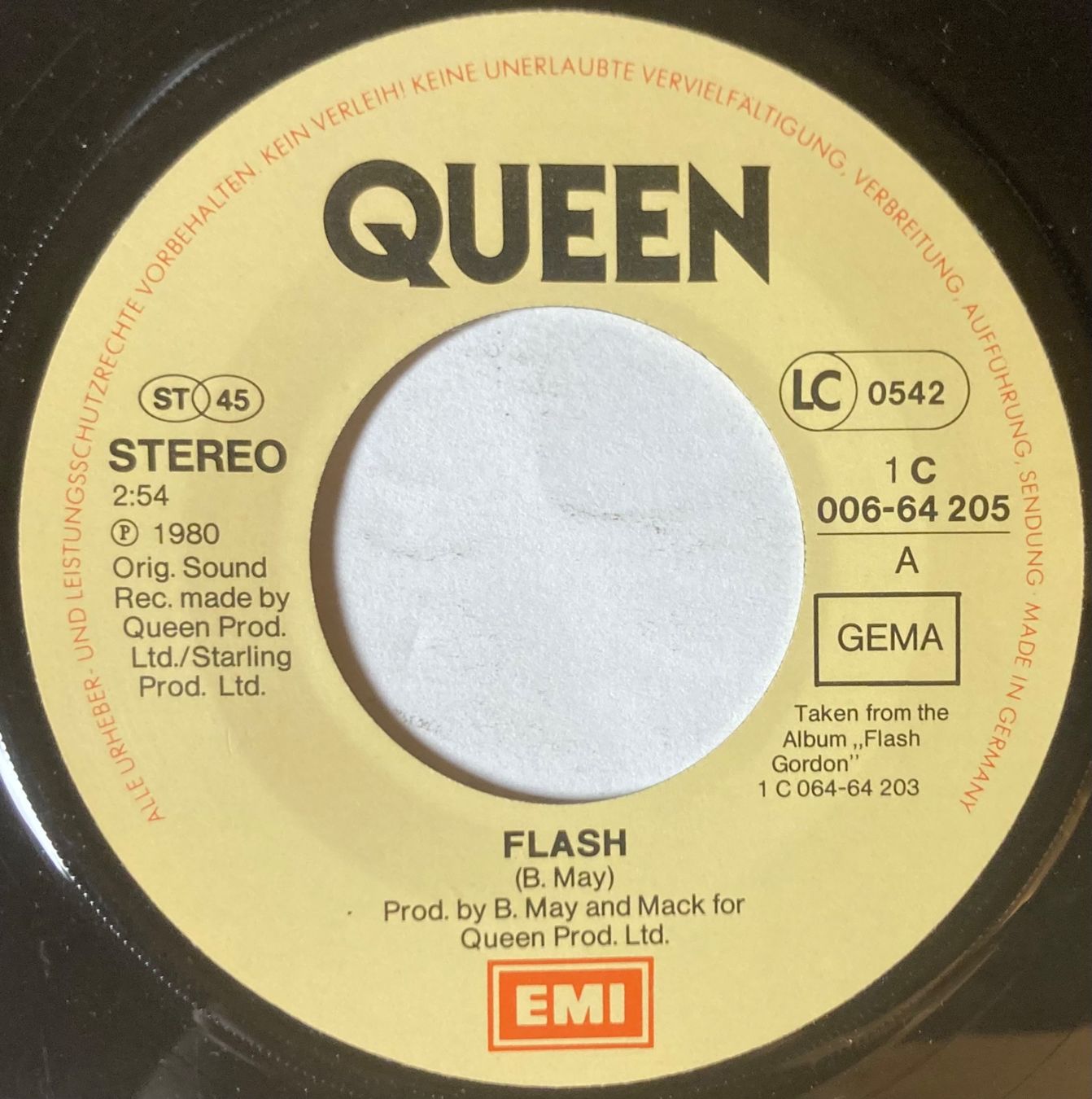 Vinyles: QUEEN - FLASH – D'occasion à Poliez-Pittet par Newtown-Records 2