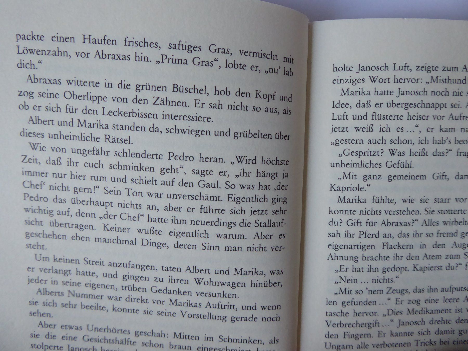 Bücher: ABRAXAS das total verrückte Zirkuspferd – Gebraucht aus Turbenthal von Nautop 1