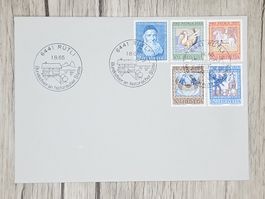 CL13 Enveloppe + Timbre Suisse 1965