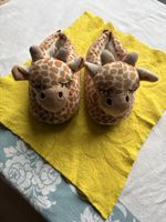 Warme Giraffe Hausschuhe