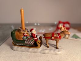 Villeroy & Boch Weihnachtsdeko Santas Schlitten Top Zustand