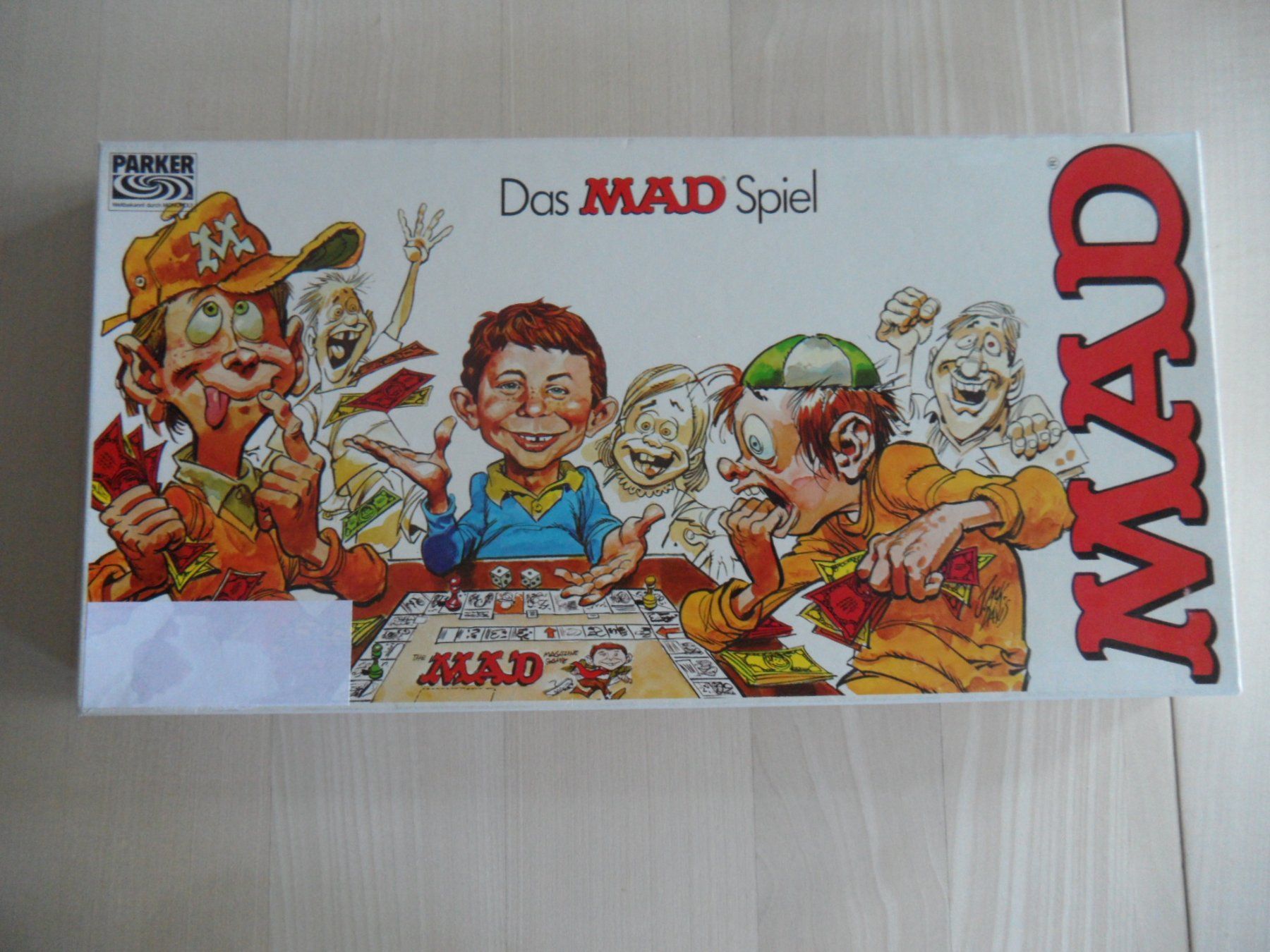 Parker Spiele: MAD Brettspiel einfach mad - Vintage – Gebraucht aus Bern von Ono99