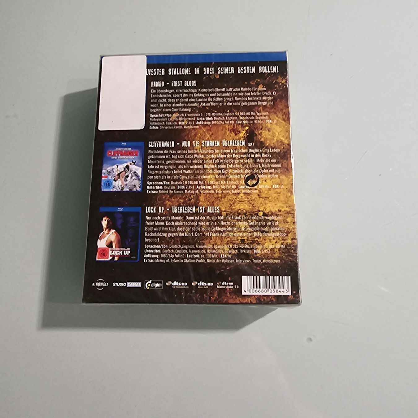 Alle DVDs: Sylvester Stallone Collection - Rambo, Cliffhanger, Lock Up – Neu und originalverpackt aus Sargans von mic_q5wc 1
