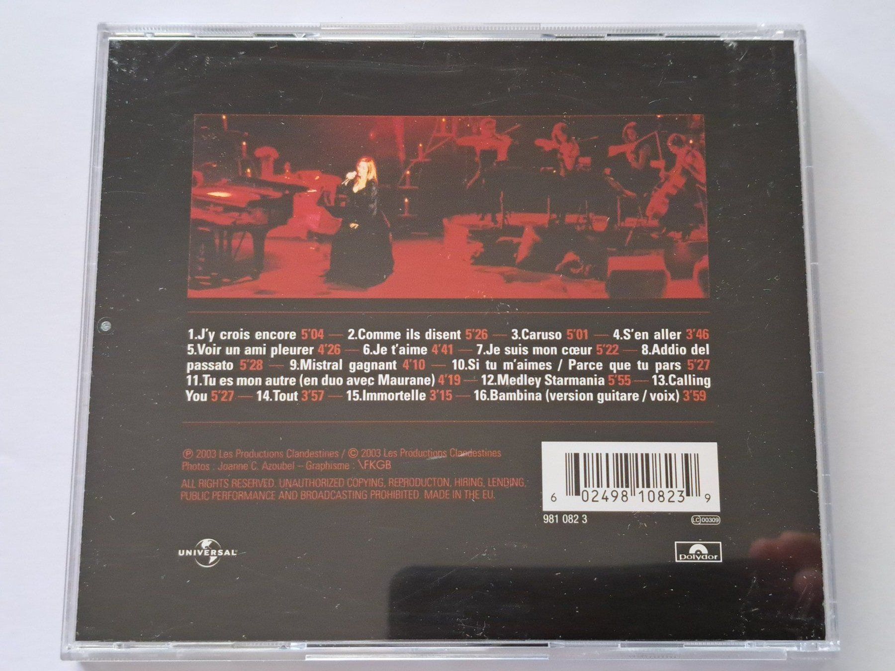 CDs: Cd Lara Fabian - En toute intimité - Live  – D'occasion à Pully par bro_n52j 1