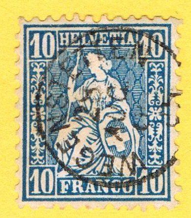 Tutti i francobolli: Fingerhutstempel Wegenstetten – Usato da Biberstein venduto da Jura39