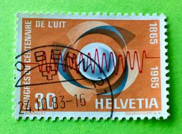 Nr.437 mit Stempel Sondermarken zum UIT-Kongress Bern