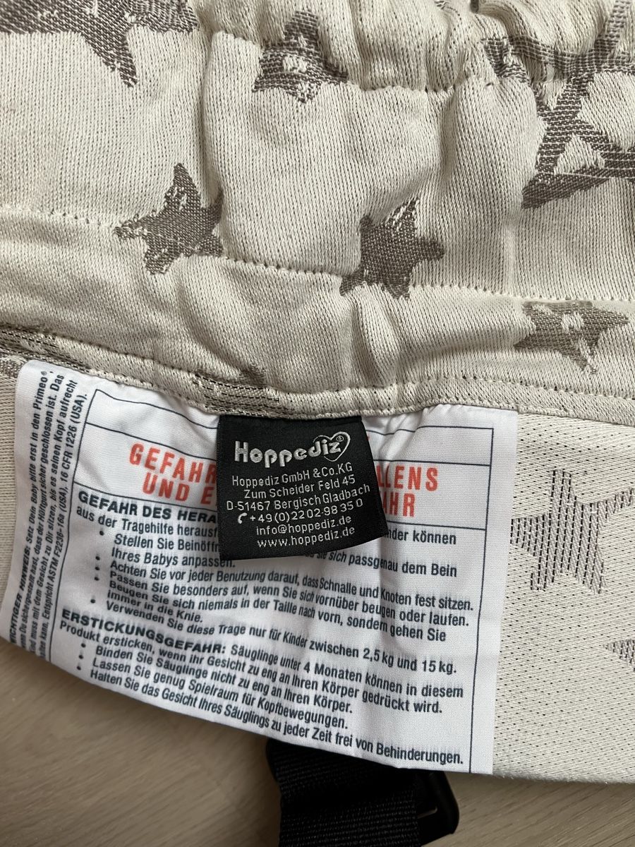 Hoppediz Marsupi portabebè: Babytrage Hoppediz – Usato da Villmergen venduto da shk_kmb5 3