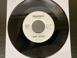 Trashcats – She Goes / Pleasure & Pain [7" Promo Single CH]