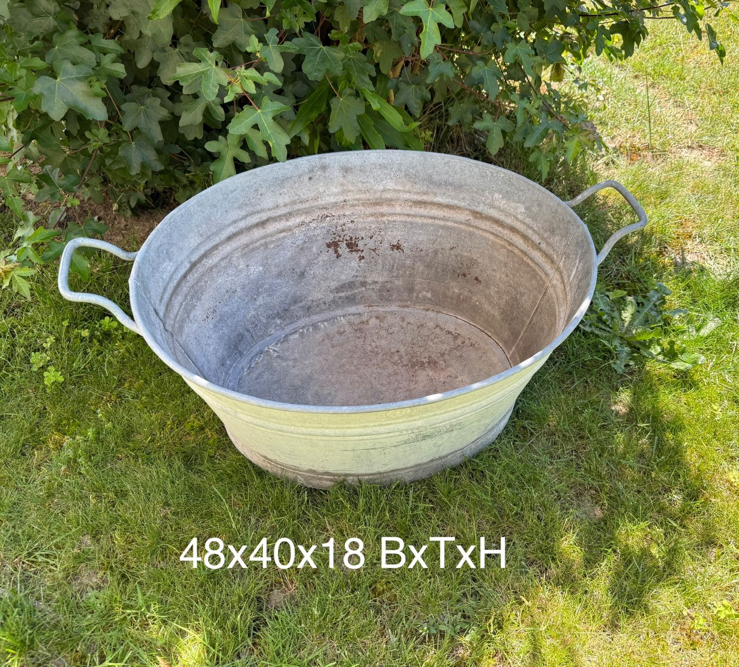 Altre Decorazioni per giardino: Zuber Zinkwanne 48 L – Usato da Gerlafingen venduto da sternrose