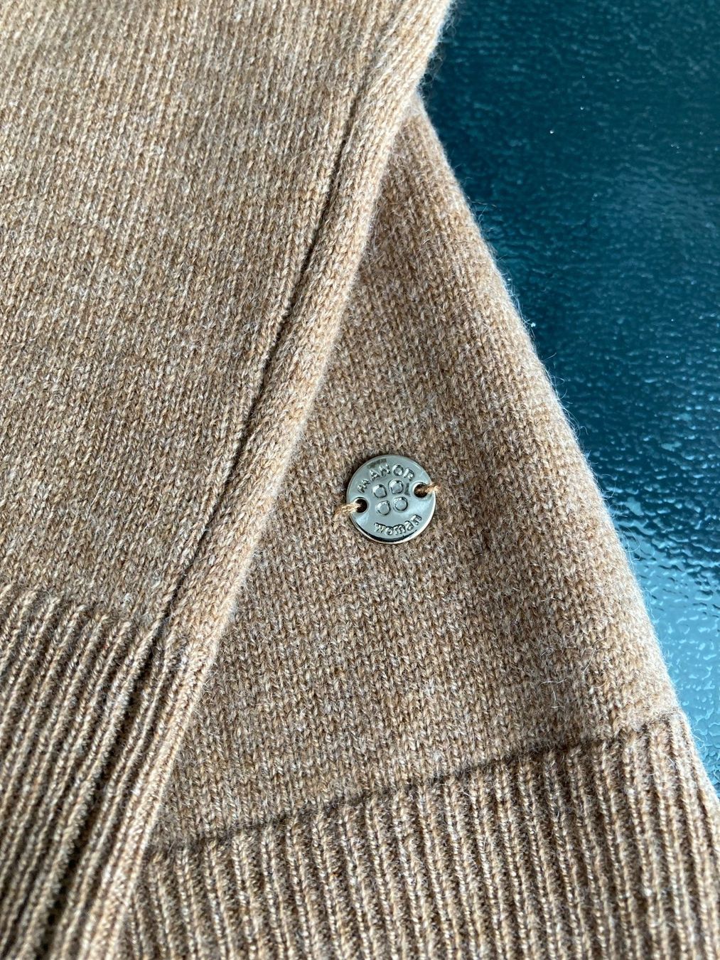 Maglioni & Felpe: Rollkragenpullover aus Bio Kaschmir, Gr. S, Cognac, neu! – Usato da Zürich venduto da elegantissima2 3