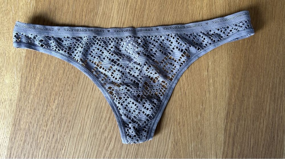 Victoria's Secret Stringtanga Mit Spitze - Sexy Unterwäsche In Grün Mit Strassdetails