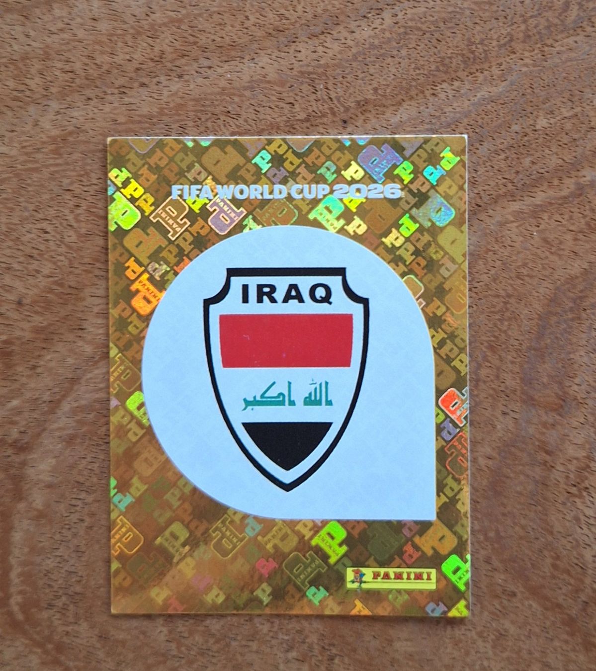 Panini Sammelbilder & Trading cards: Panini IRQ 1 – Neu (gemäss Beschreibung) aus Romanens von Crocette