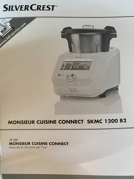 ENGRENAGE GUIDE DE Couplage Monsieur Cuisine Connect Silvercrest LIDL