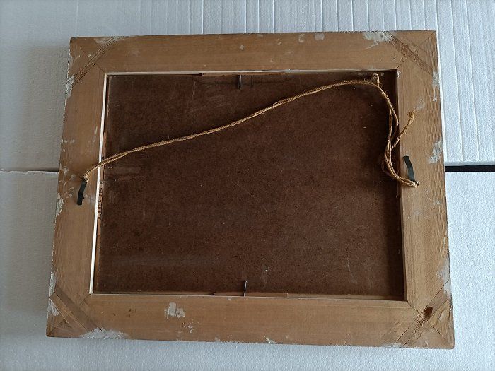 Dipinti: Gemälde Antik mit Holzrahmen – Usato da Burg venduto da Mainstreet69 3
