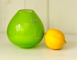 🟢 LSA International vase boule verre soufflé Kugelförmige