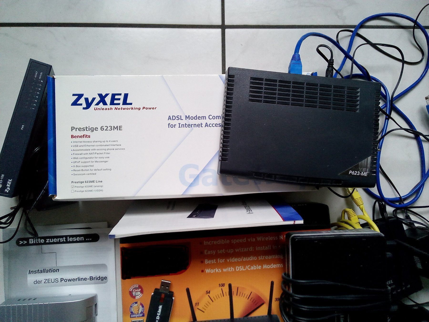 Zyxel Modem & Router: Wireless, D-Link, ZyXEL, usw. – Usato da Igis venduto da lebi 2