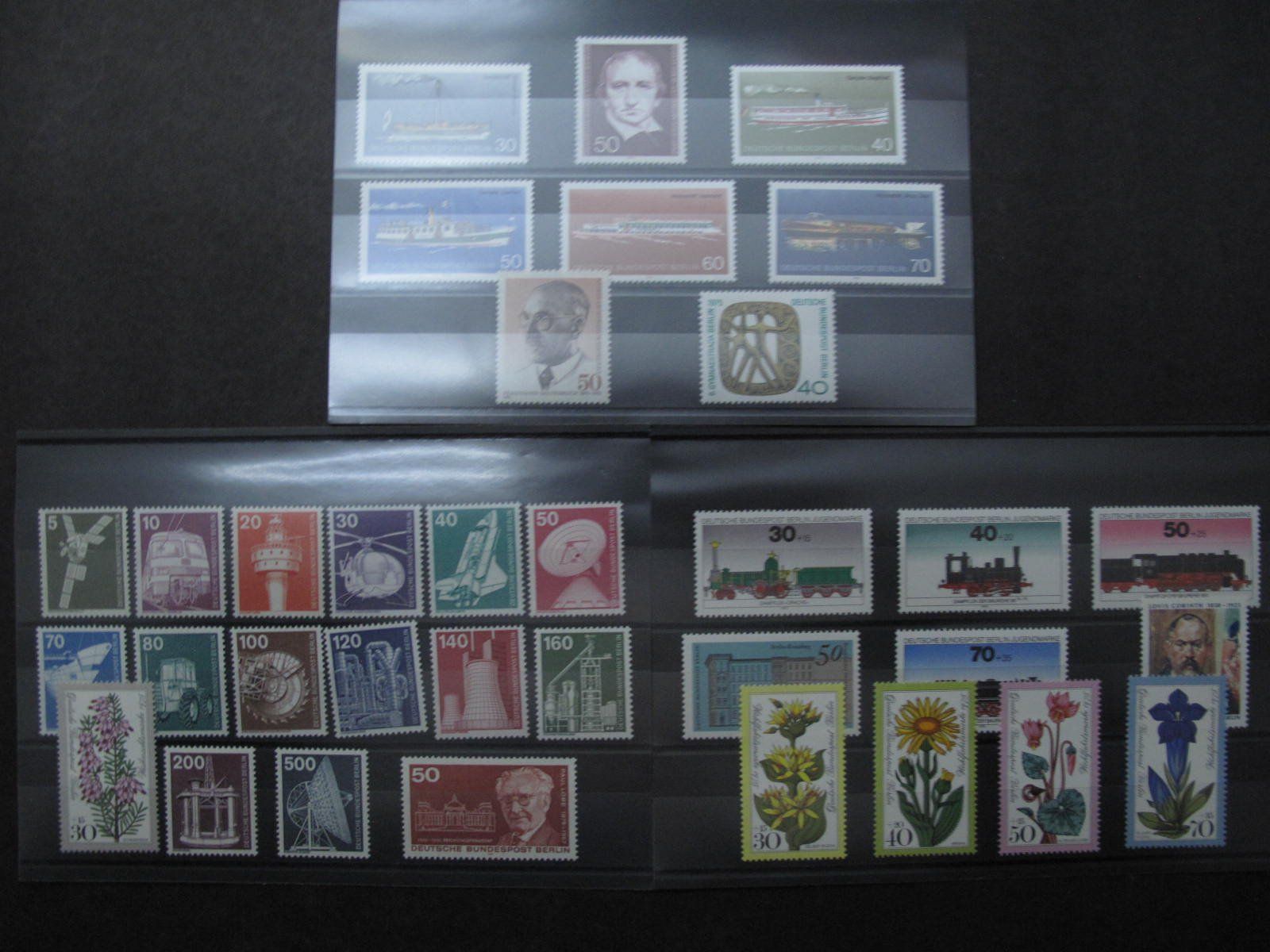 Alle Briefmarken: Berlin 1975 Jahresausgabe ** – Gebraucht aus Wil SG von fva01