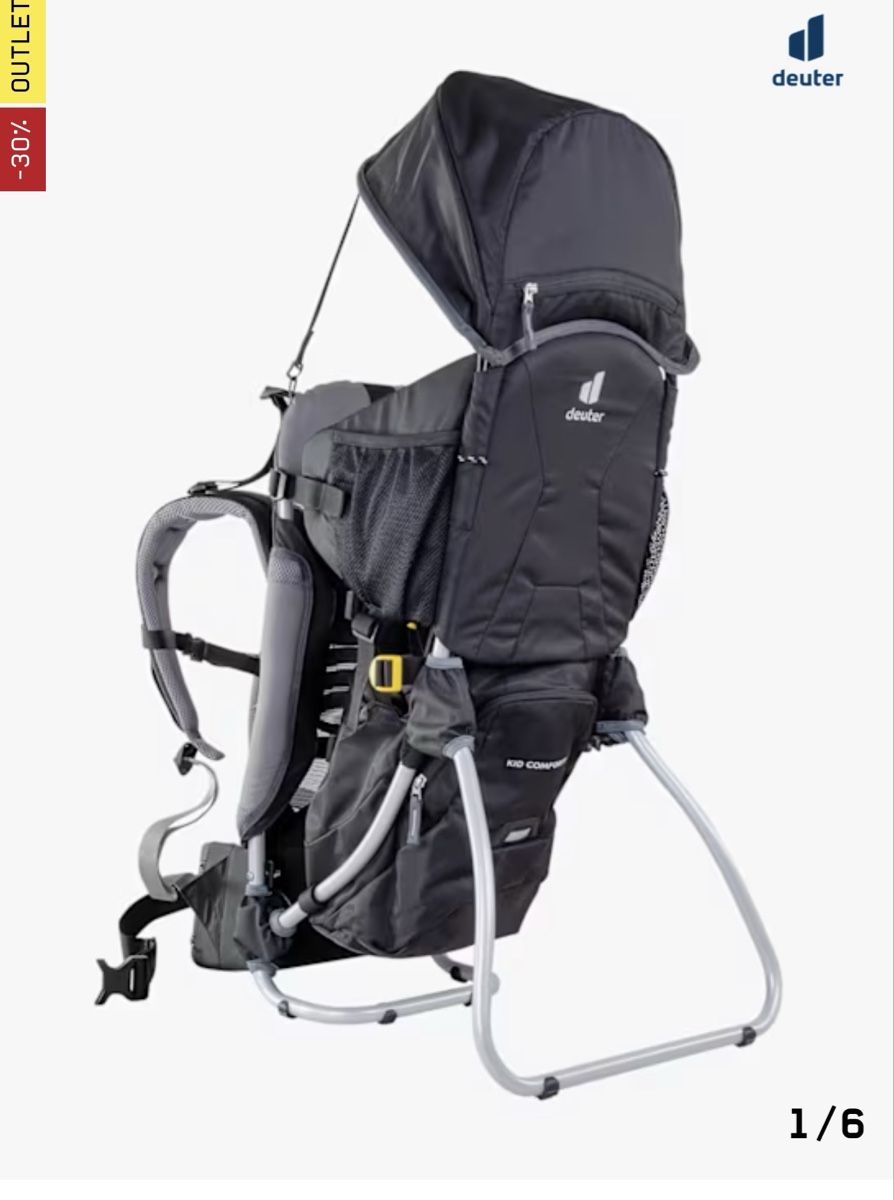 Deuter Marsupi portabebè: Deuter Kindertrage neuwertiger Zustand – Nuovo (secondo la descrizione) da Zürich venduto da Labor5 1