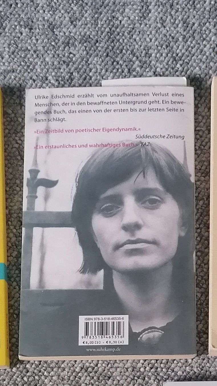 Bücher: Ulrike Edschmid "Das Verschwinden des Philips" – Gebraucht aus Steffisburg von Dancer77 1