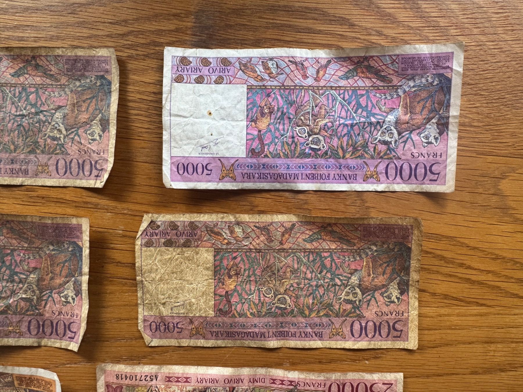 Banconote: Franc de Madagascar – Usato da Vuadens venduto da hoc_fd5p 3